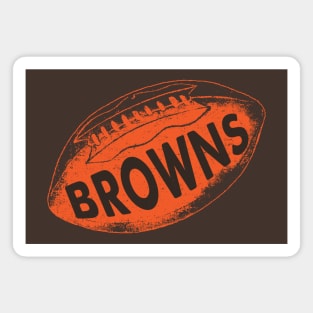 Cleveland Browns Vintage 2 by Buck Tee Magnet